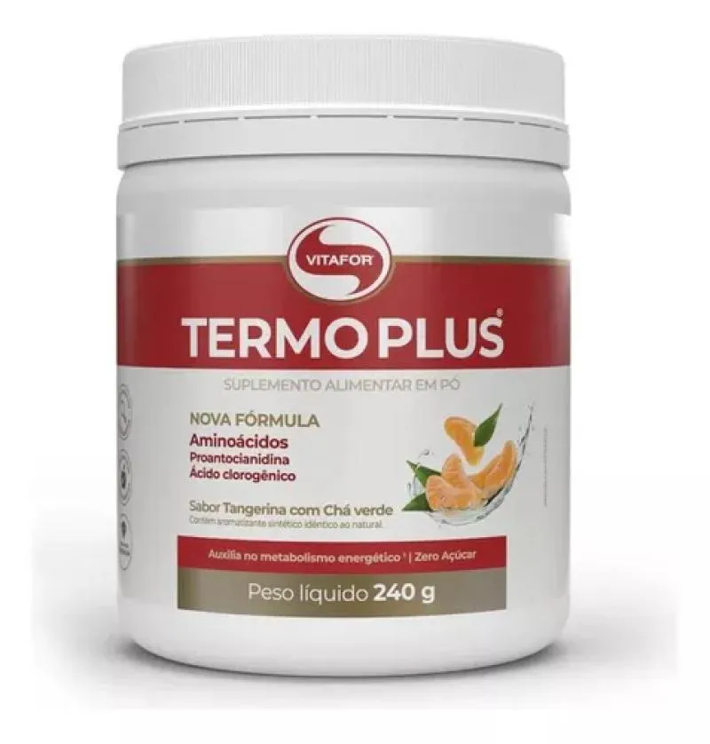 TERMOGENICO TERMOPLUS EXTREME 240G 60 DOSES VITAFOR TANGERINA