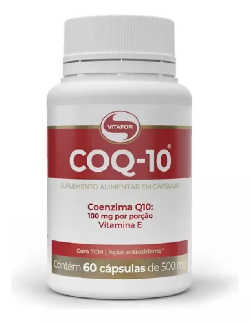 COENZIMA - 100MG POR DOSE 60 CAPSULAS COQ10 VITAFOR