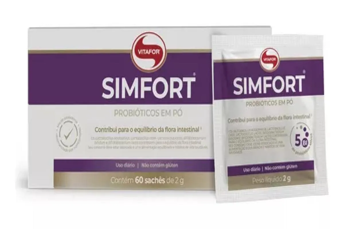 PROBIOTICOS SIMFORT 60 SACHES 2G - VITAFOR