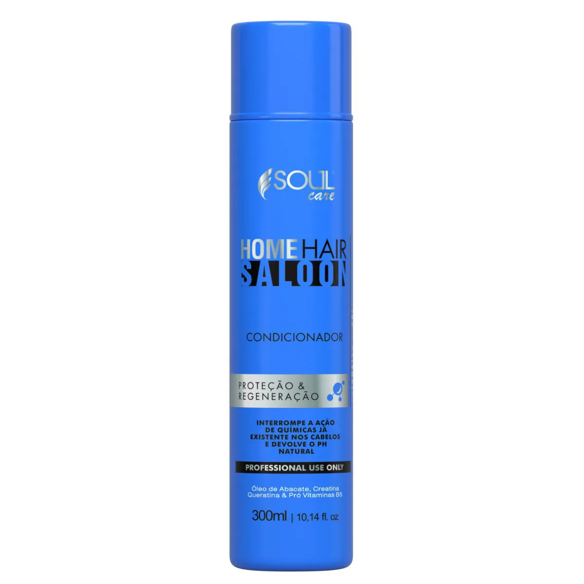 CONDICIONADOR DE NUTRIçãO CAPILAR PROFISSIONAL HOME HAIR SALOON SOUL CARE 300 G CRONOGRAMA CAPILAR