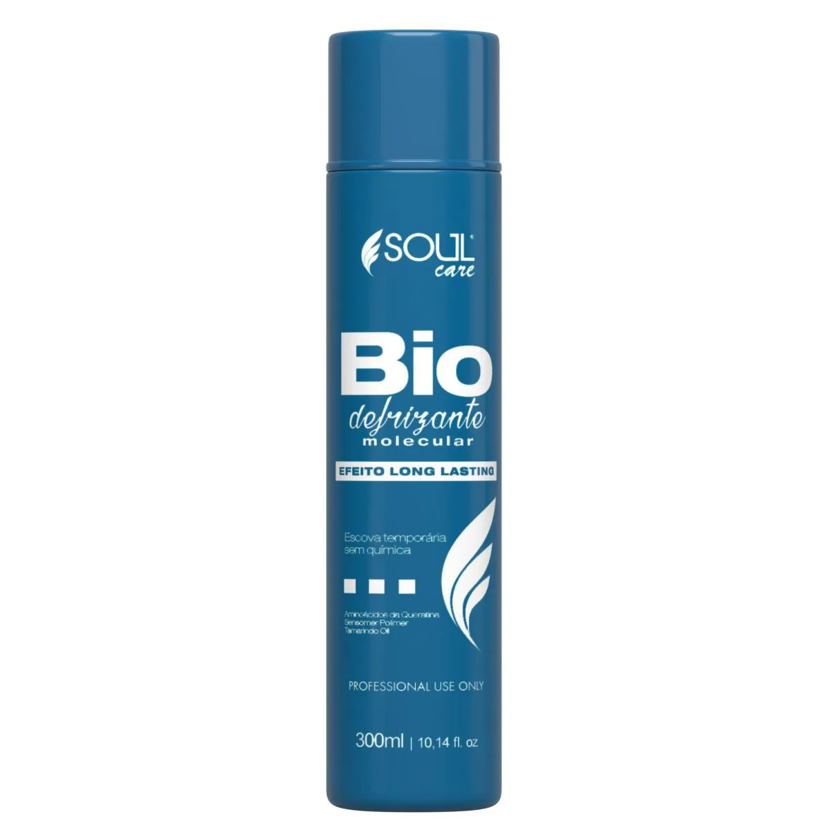 CREME DE PENTEAR DEFRIZANTE ESCOVA TEMPORáRIA PROTETOR TéRMICO SOUL CARE PROFISSIONAL COM QUERATINA