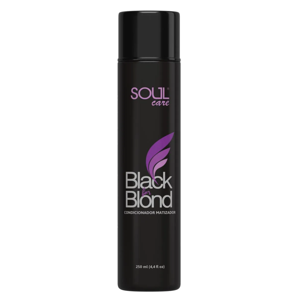 CONDICIONADOR MATIZADOR PROFISSIONAL DESAMARELADOR BLACK BLOND PARA CABELO LOIRO GRISALHO SOUL CARE 300ML