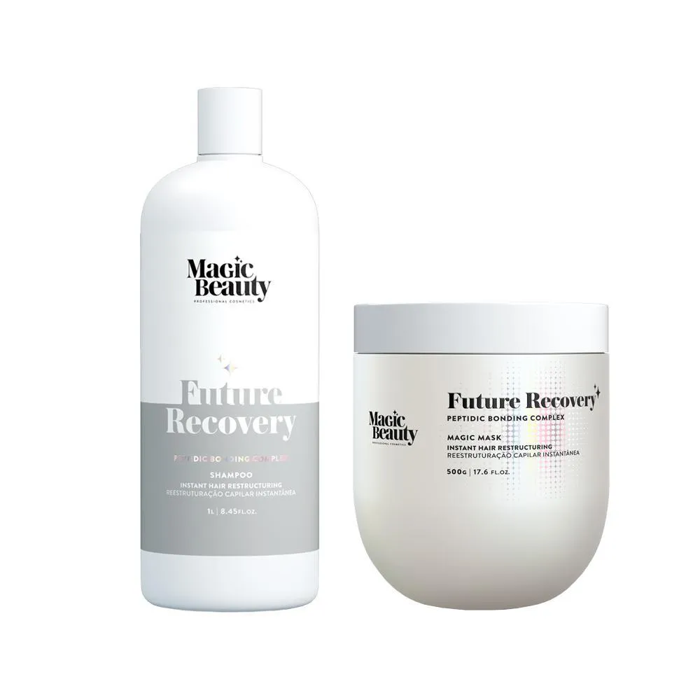 KIT MAGIC BEAUTY FUTURE RECOVERY - SHAMPOO 1000ML + MáSCARA 500G