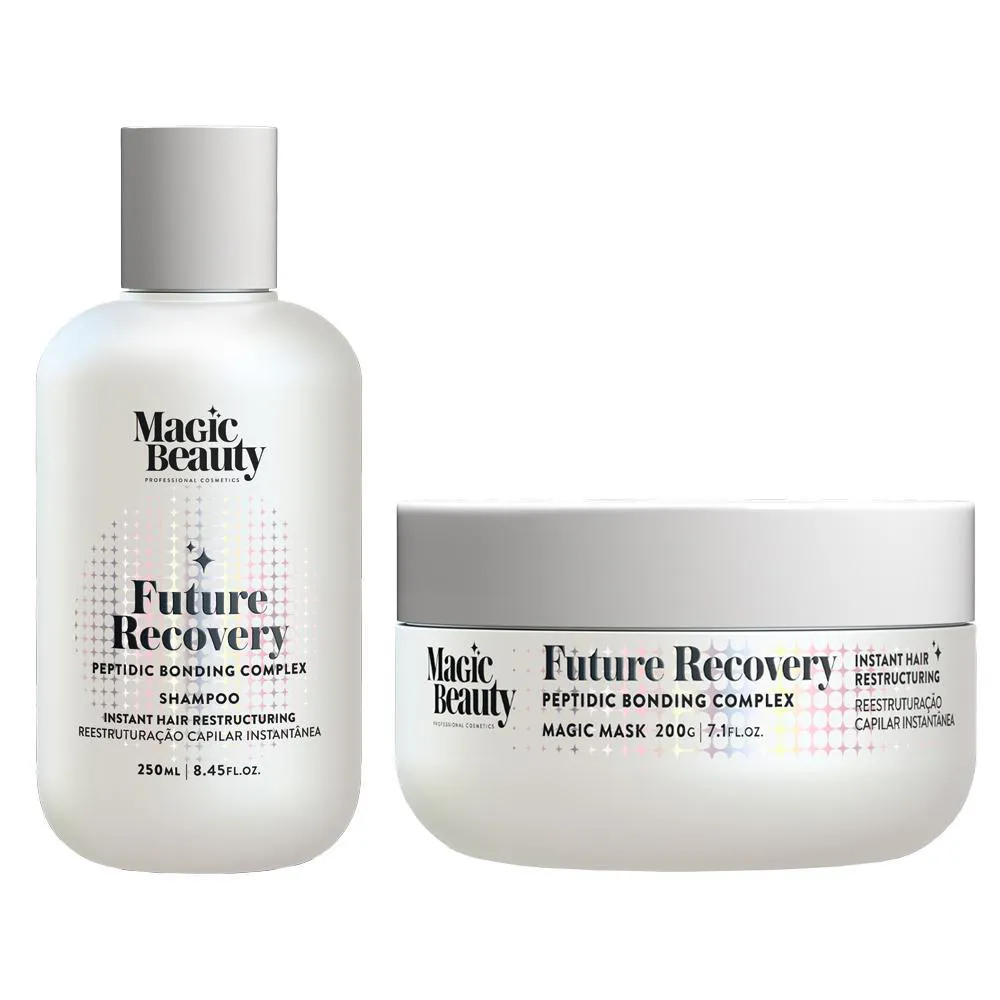 KIT MAGIC BEAUTY FUTURE RECOVERY - SHAMPOO 250ML + MáSCARA 200G