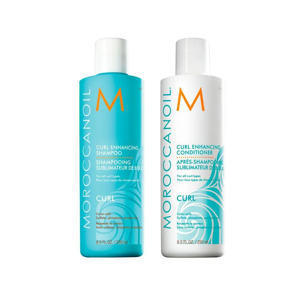 KIT MOROCCANOIL CURL - SHAMPOO 250ML + CONDICIONADOR 250ML