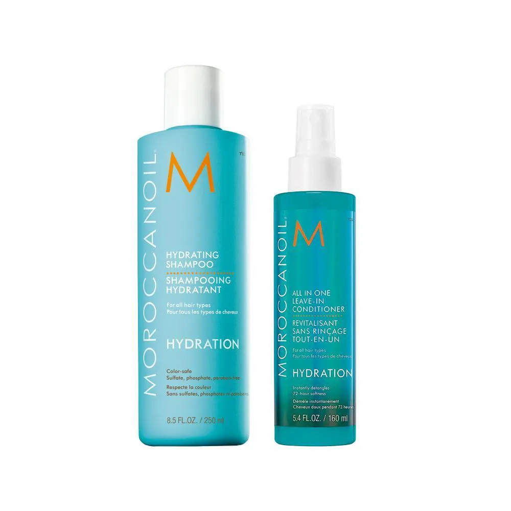 KIT MOROCCANOIL HYDRATION - SHAMPOO 250ML + CONDICIONADOR 160ML