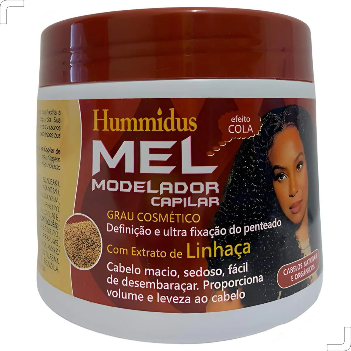 MODELADOR ANTI-FRIZZ CACHOS C/ EXTRATO DE LINHAçA 500G