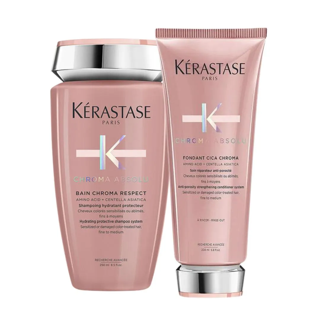 KéRASTASE CHROMA ABS BAIN RESPECT SHAMP 250ML FONDANT 200ML