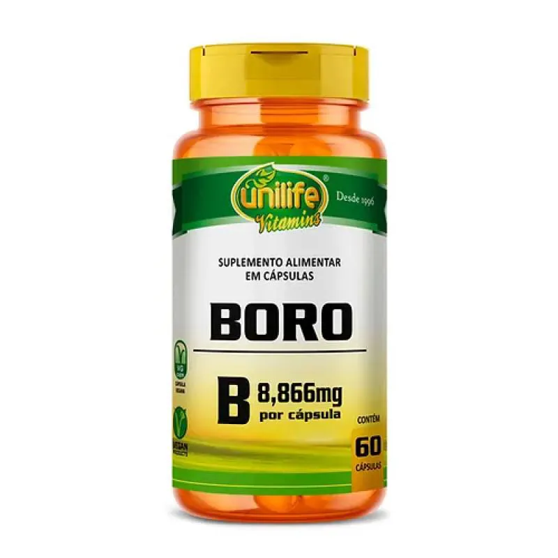 BORO 60 CAPS 500MG - UNILIFE