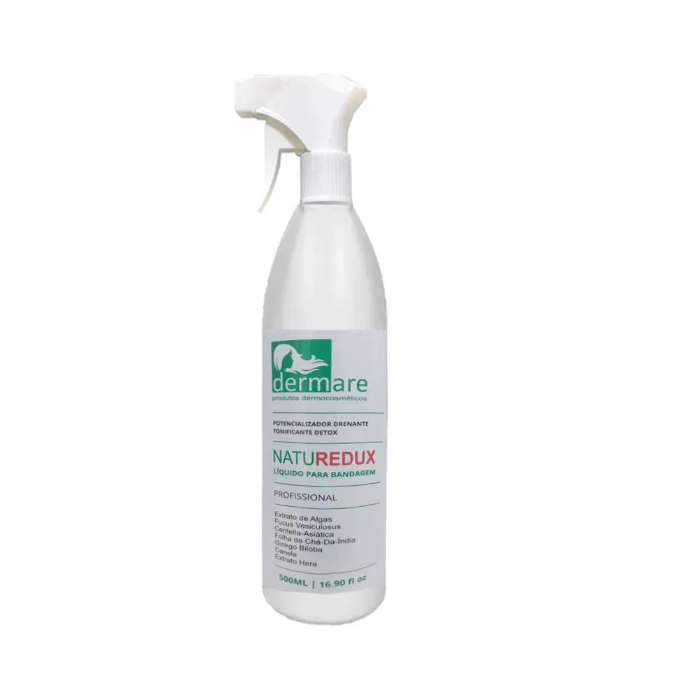 NATU REDUX LíQUIDO PARA BANDAGEM 500ML - DERMARE