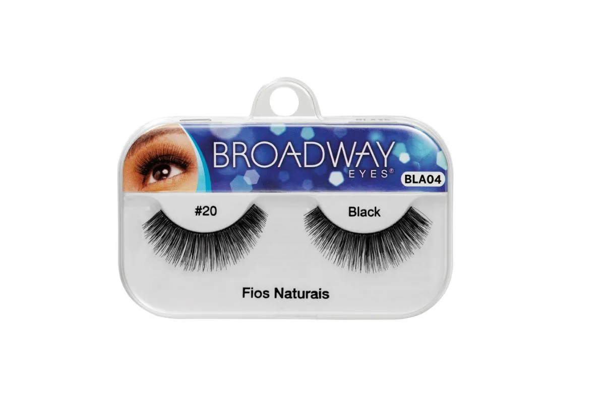 CíLIOS POSTIçOS FIOS NATURAIS 20 - BROADWAY