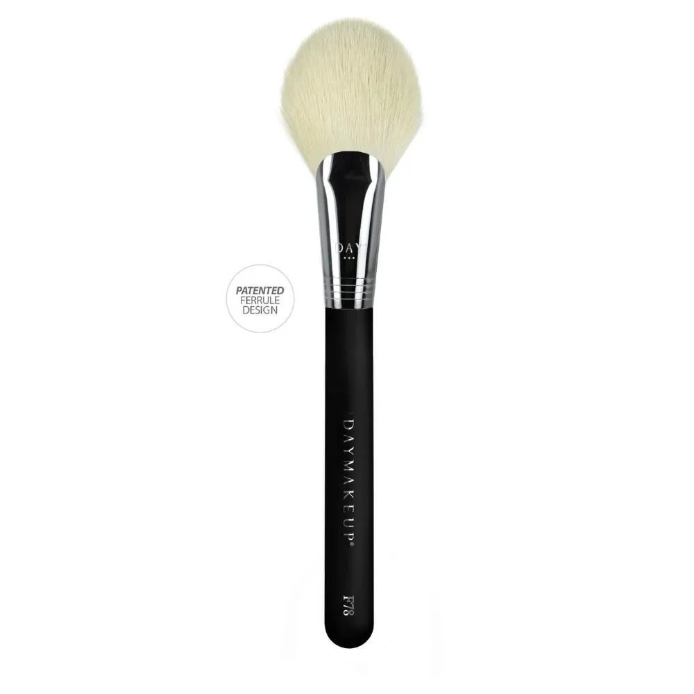 PINCEL PARA Pó GRANDE FORMATO LEQUE F78 - DAYMAKEUP