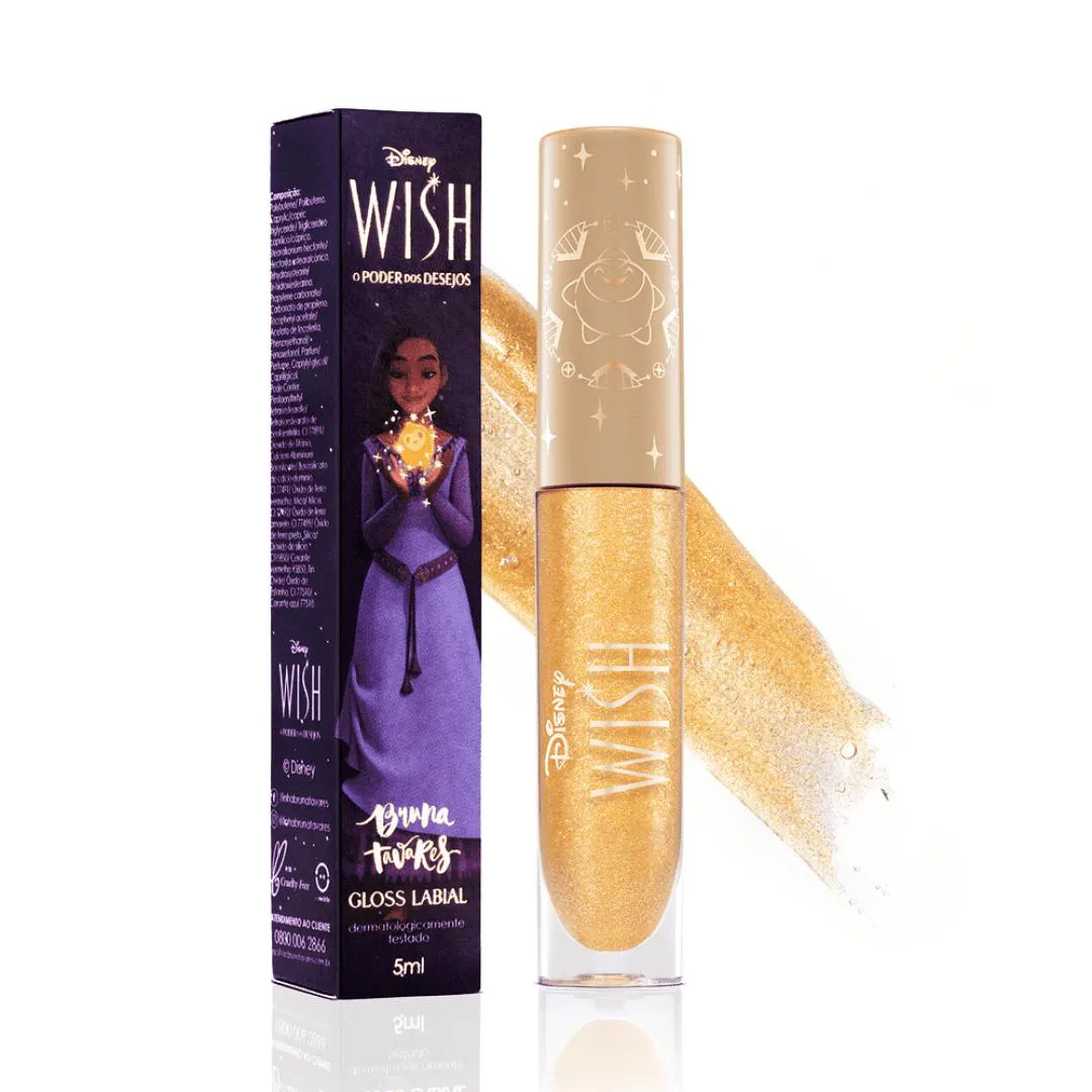 GLOSS LABIAL WISH - DISNEY WISH - BRUNA TAVARES