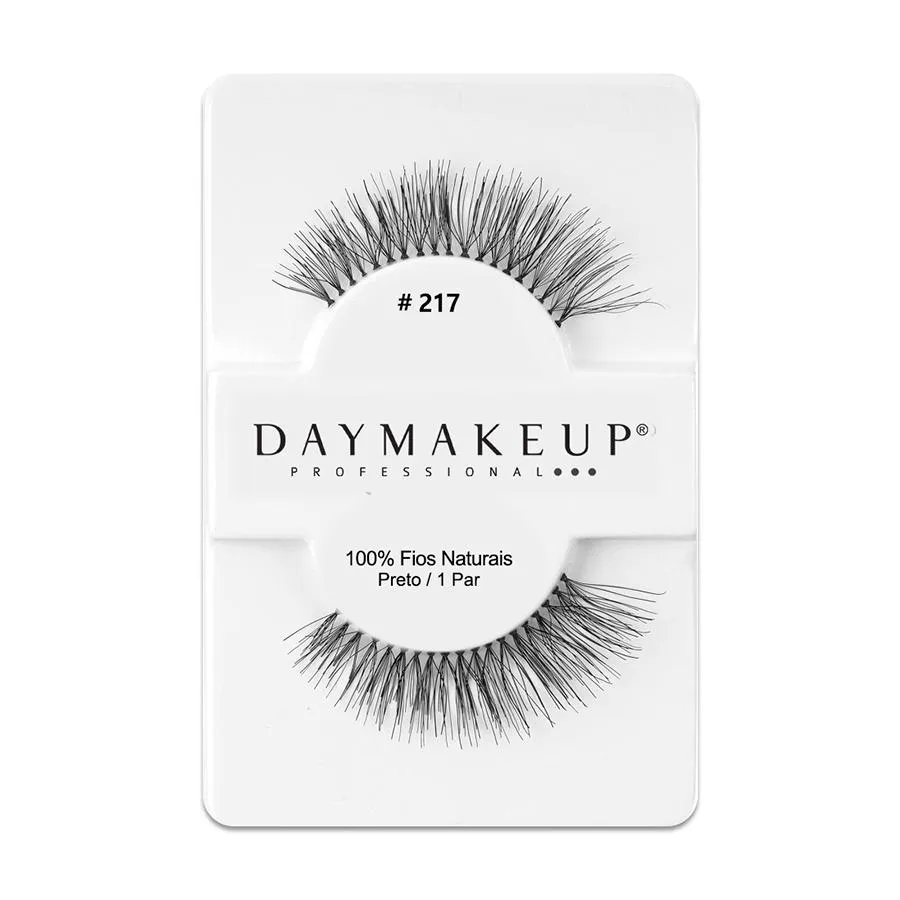 CíLIOS POSTIçOS #217 - HUMAN HAIR - DAYMAKEUP