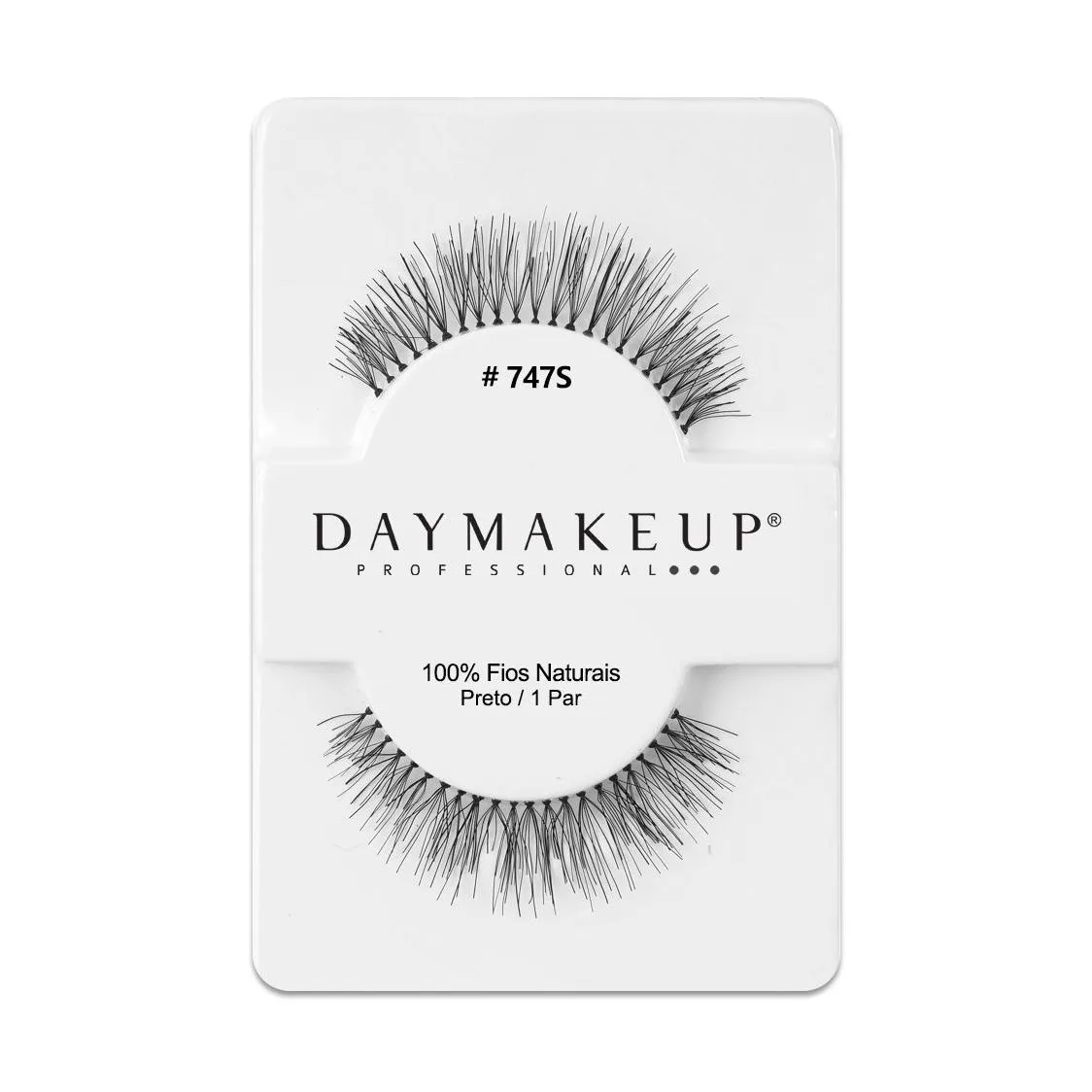CíLIOS POSTIçOS #747S - HUMAN HAIR - DAYMAKEUP