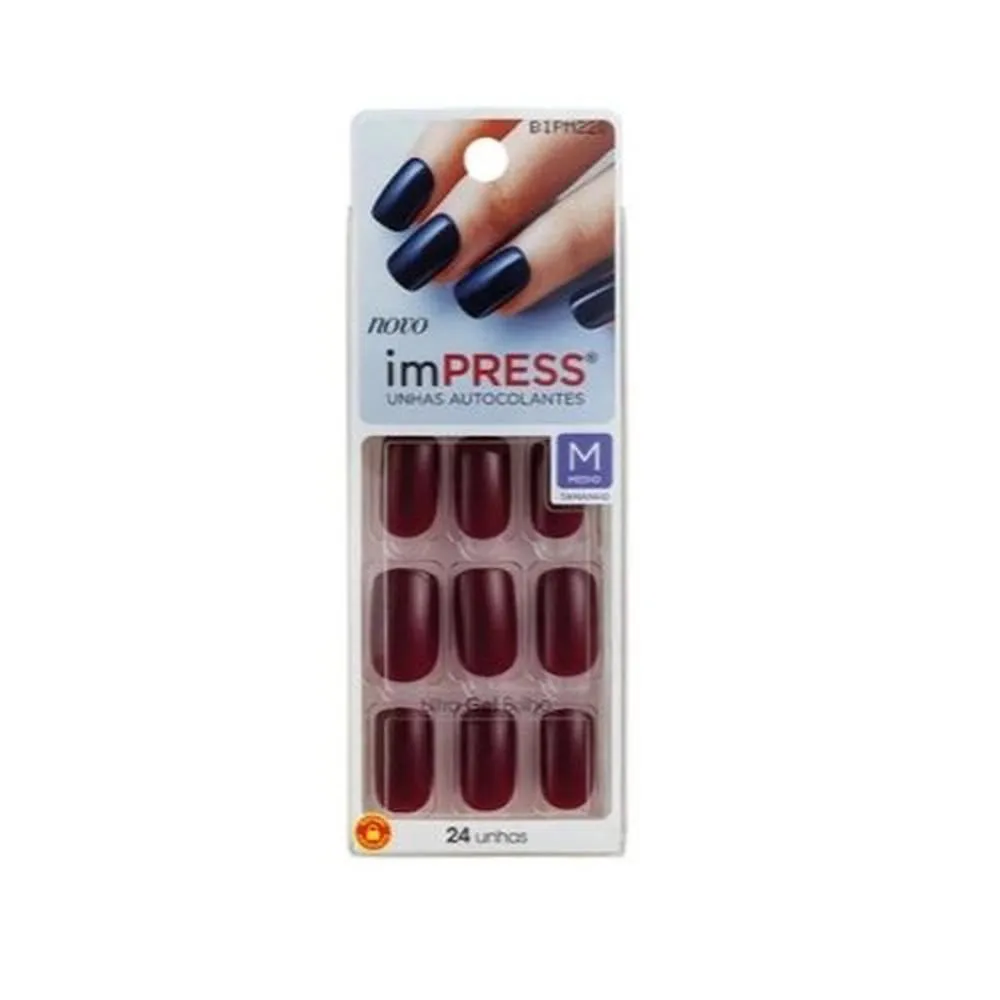 UNHAS POSTIçAS AUTOCOLANTES COLOR MéDIA KISS NEW YORK - PRETTY PLEASE