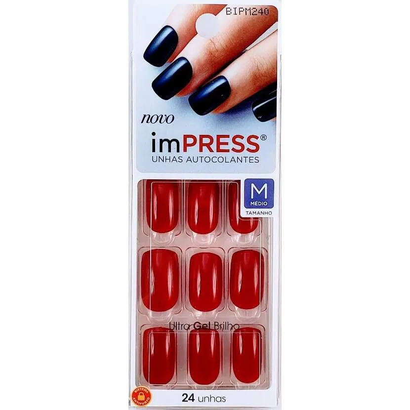 UNHAS POSTIçAS AUTOCOLANTES MéDIA - MESSAGE ME KISS NEW YORK ANTIGA
