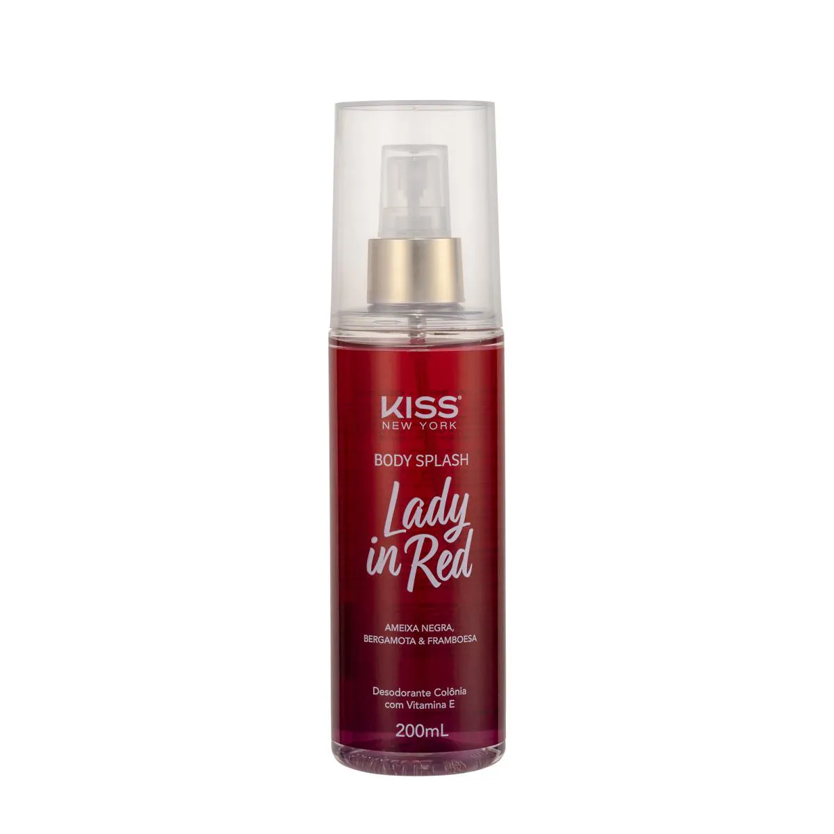 BODY SPLASH - LADY IN RED - KISS NEW YORK