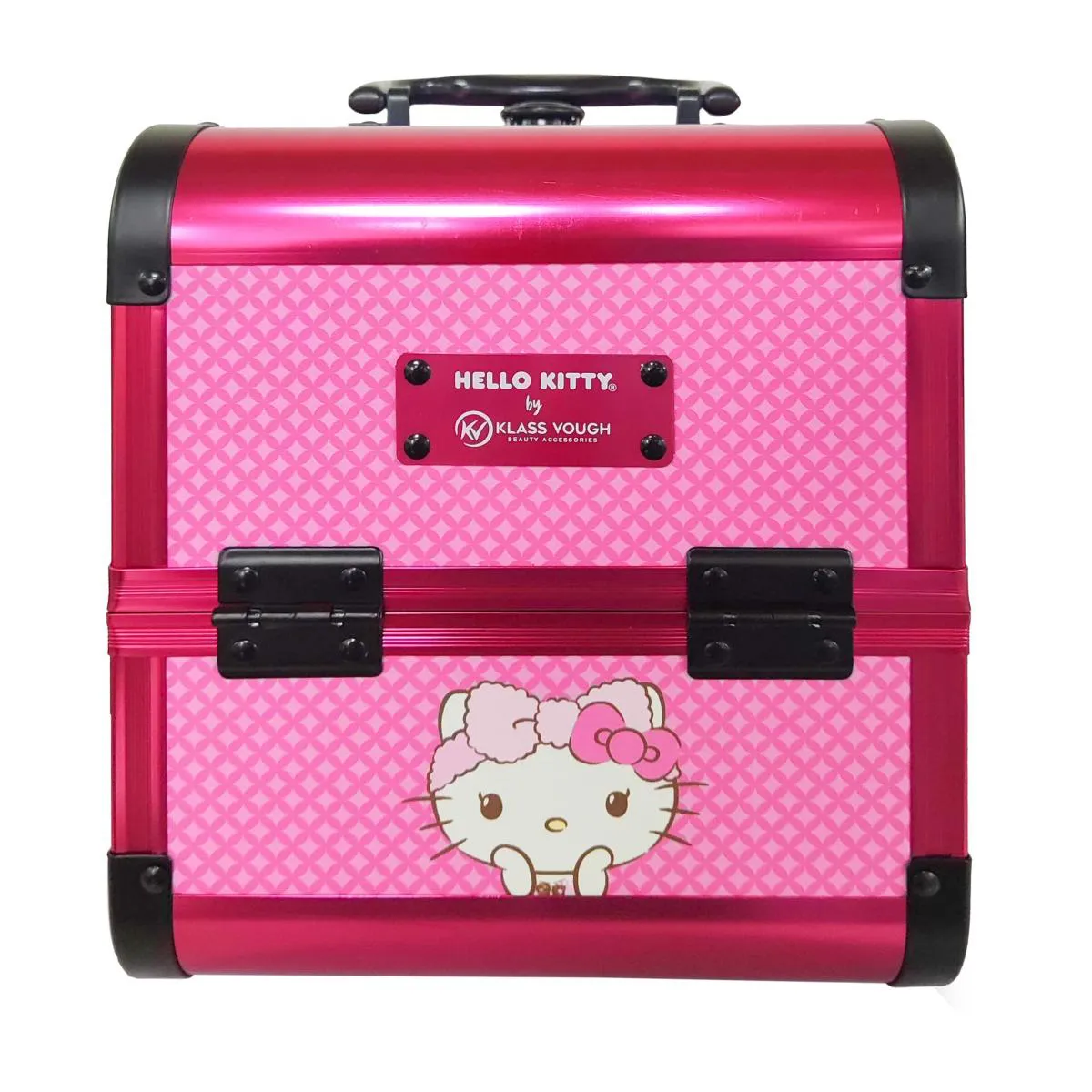 MALETA DE MAQUIAGEM ORGANIZADORA HELLO KITTY - KLASS VOUGH Pink 02