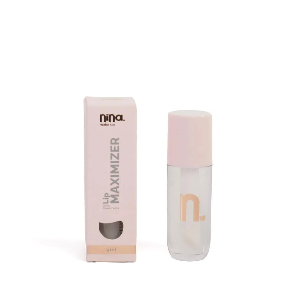 GLOSS LABIAL LIP MAXIMIZER - NINA MAKEUP Clear