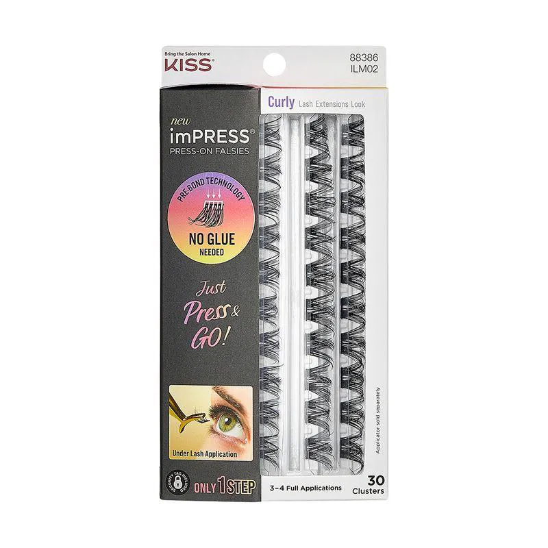 CíLIOS POSTIçOS AUTOCOLANTES IMPRESS FALSIES WISPY REFIL - KISS NEW YORK