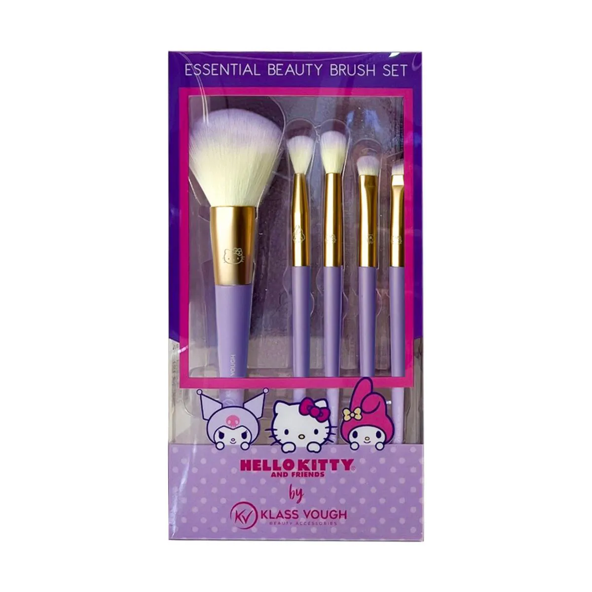 KIT PINCéIS + NECESSAIRE HELLO KITTY - KLASS VOUGH