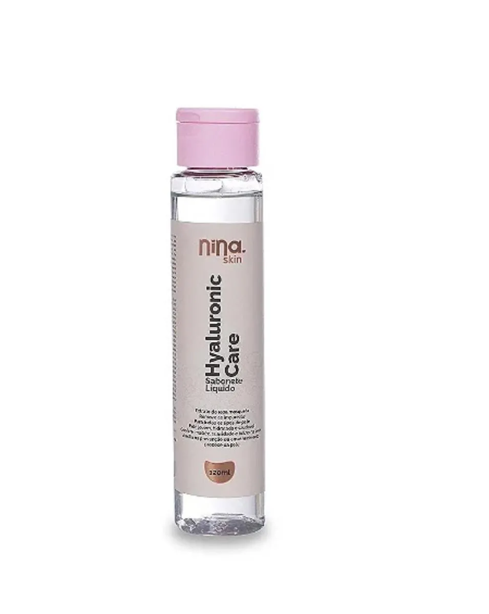 SABONETE LíQUIDO FACIAL HYALURONIC MATTE - NINA MAKEUP