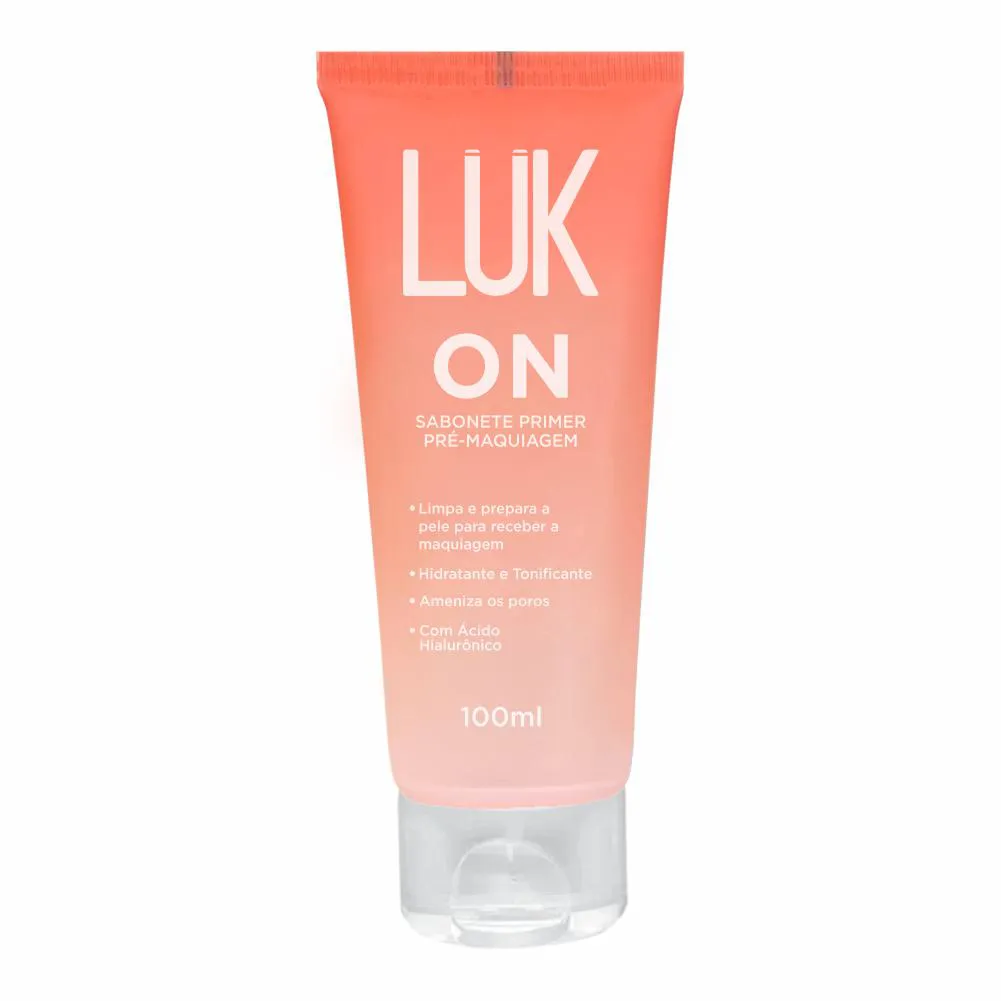 SABONETE PRIMER PRé MAKE ON 100ML - LUK MAKEUP