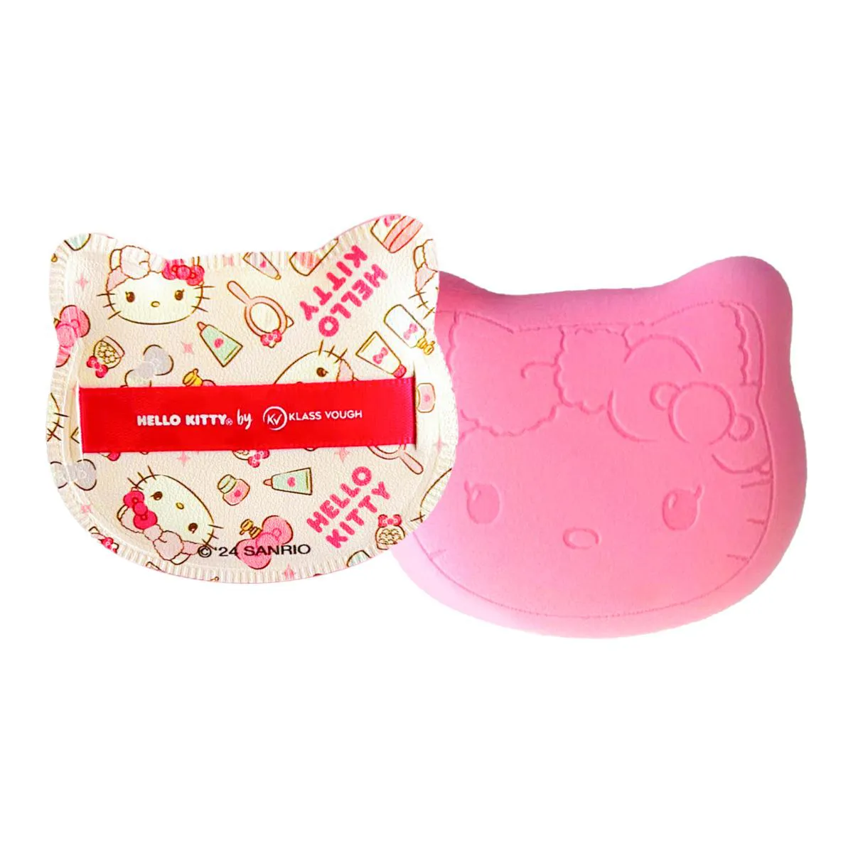 ESPONJA DE MAQUIAGEM PINK SPONGE HELLO KITTY - KLASS VOUGH
