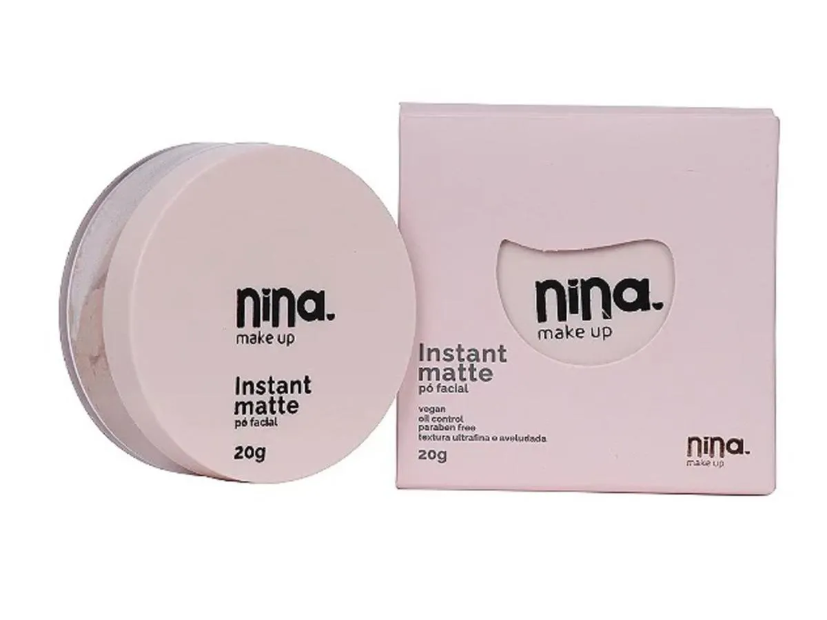 Pó SOLTO FACIAL PROVA D´ ÁGUA INSTANT HYALURONIC-NINA MAKEUP 2