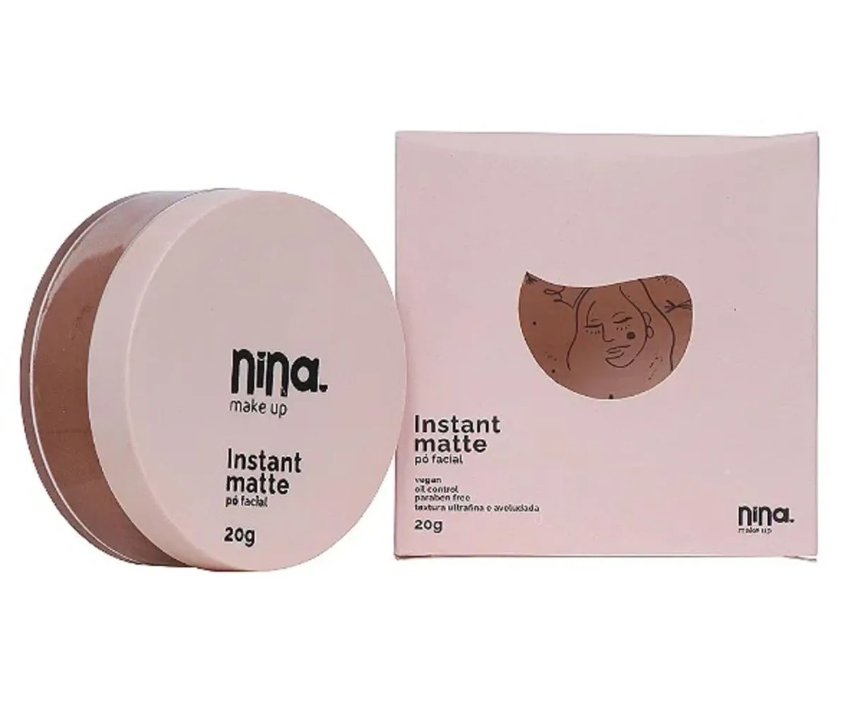 Pó SOLTO FACIAL PROVA D´ ÁGUA INSTANT HYALURONIC-NINA MAKEUP 3