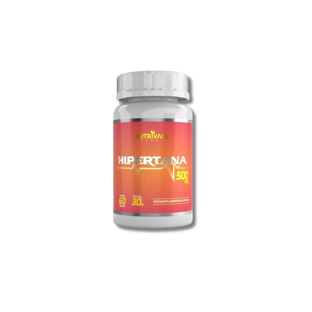 HIPERTANA SAúDE CARDIOVASCULAR 60 CáPSULAS NUTRIVALE SEM Sabor