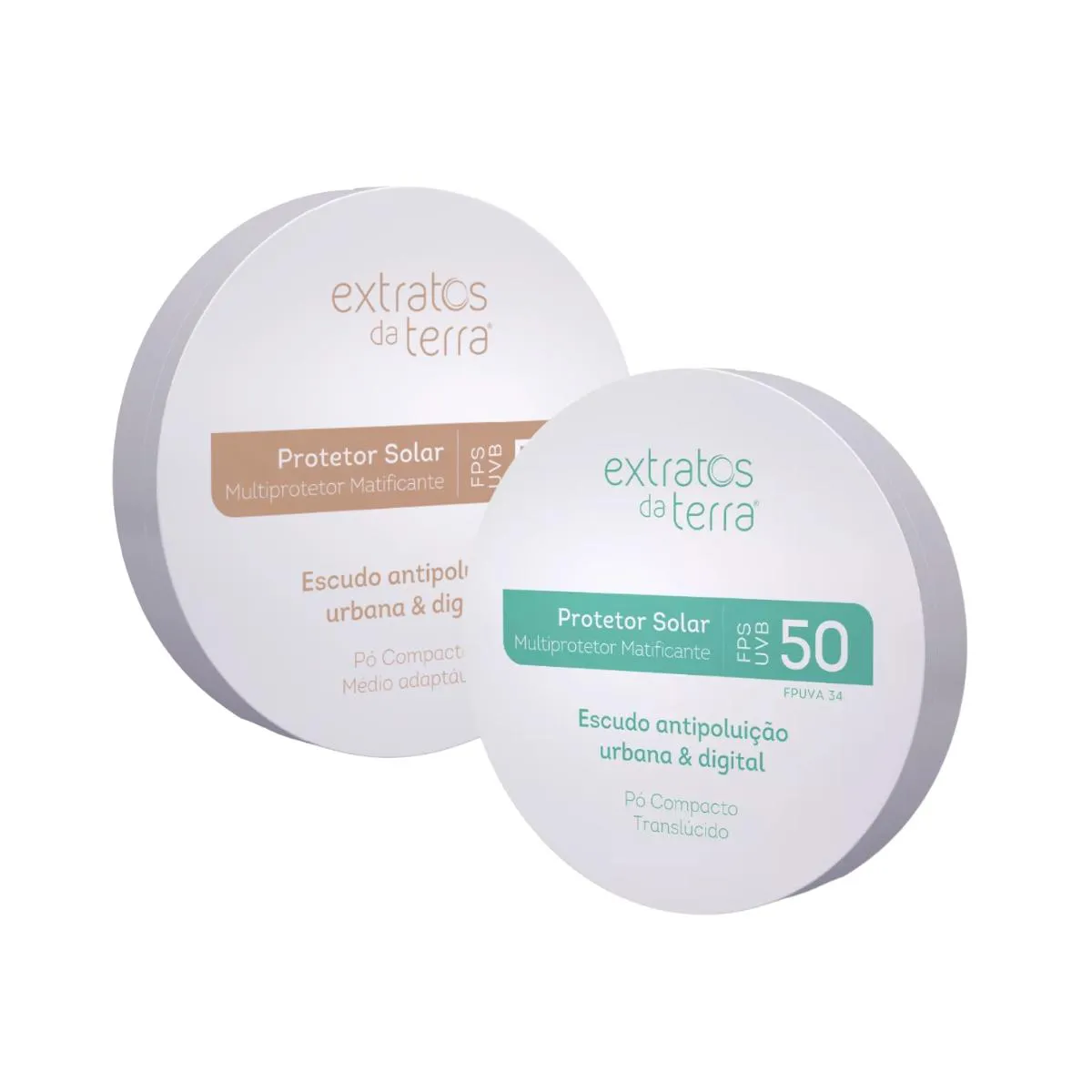 Pó COMPACTO MULTIPROTETOR MATIFICANTE COM FILTRO FPS 50 12G Bege
