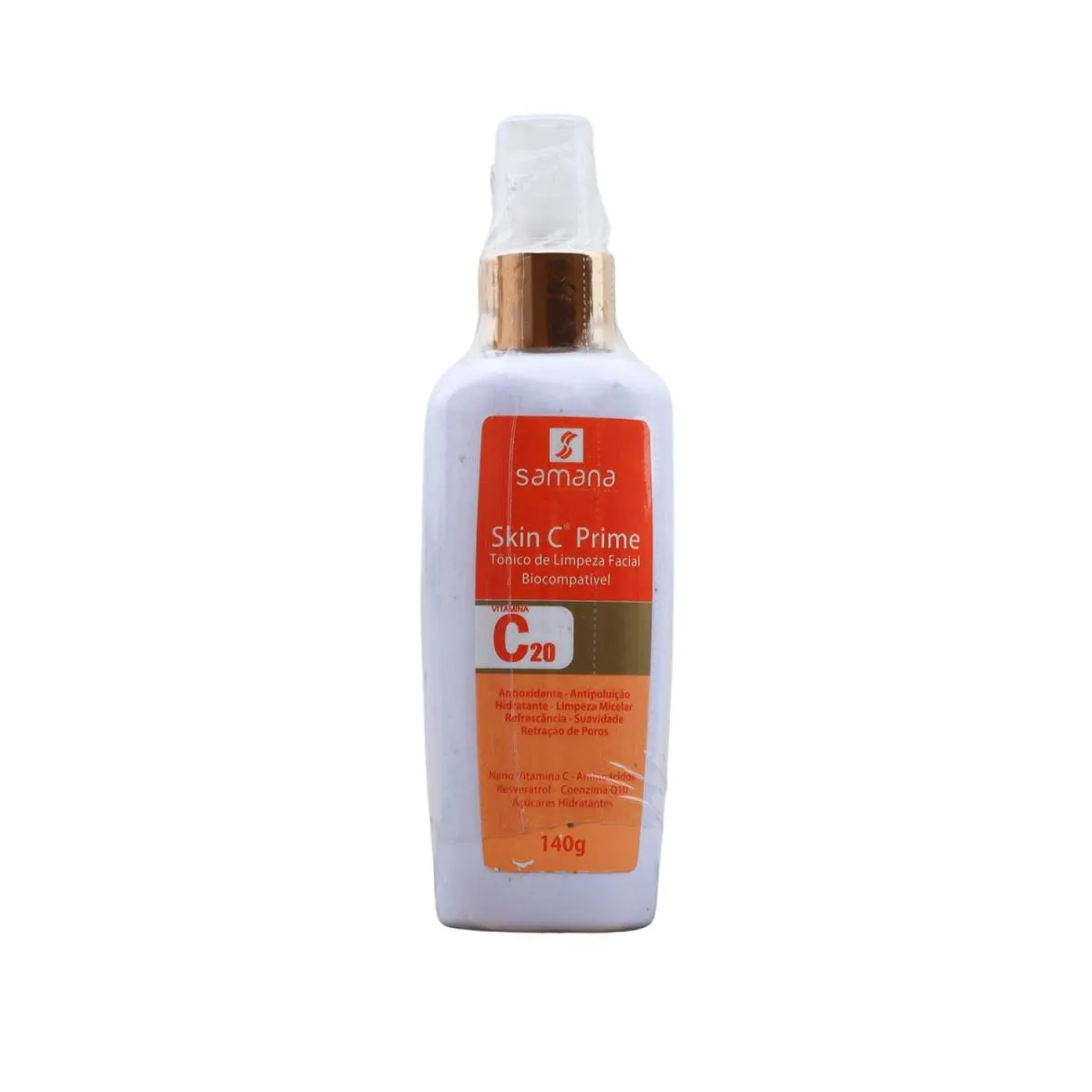 SAMANA TôNICO DE LIMPEZA FACIAL SKIN C PRIME 140ML