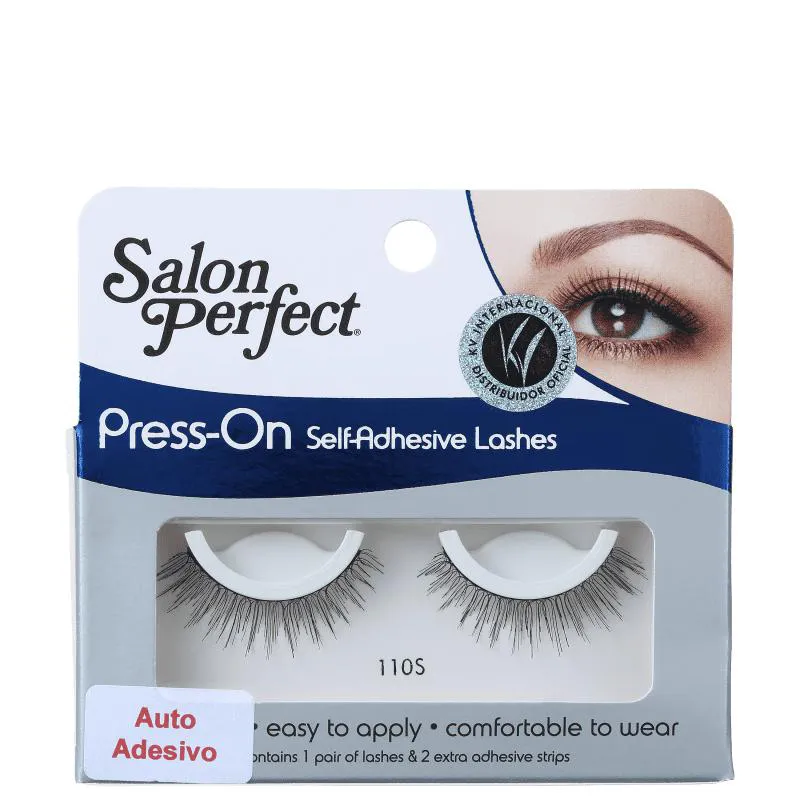 CíLIOS POSTIçOS PRESS ON 110S - SALON PERFECT