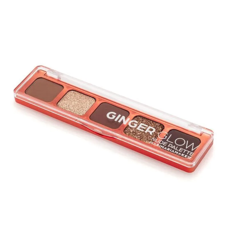 PALETA DE SOMBRAS - NUDE - GINGER GLOW - MARI MARIA MAKEUP