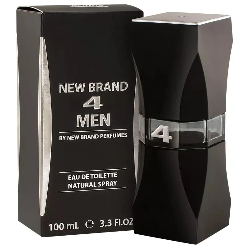 4 MEN NEW BRAND EAU DE TOILETTE - PERFUME MASCULINO 100ML