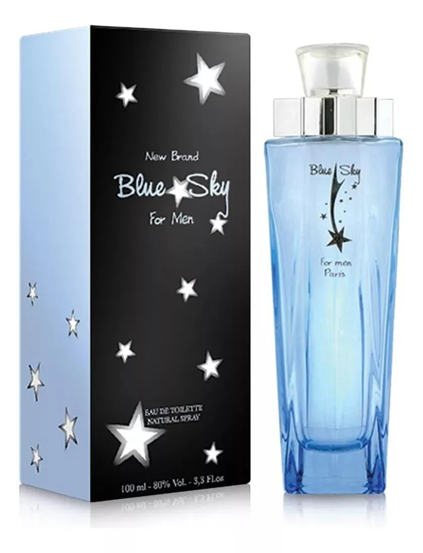 BLUE SKY FOR MEN NEW BRAND EAU DE TOILETTE - PERFUME MASCULINO 100 ML