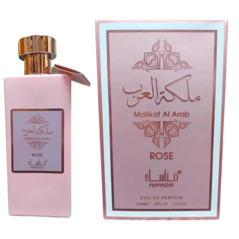 MALIKAT AL ARAB ROSE MANASIK EAU DE PARFUM - PERFUME FEMININO 100ML