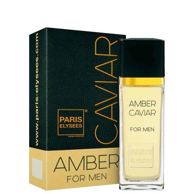 PERFUME CAVIAR AMBER EDT 100ML PARIS ELYSEES