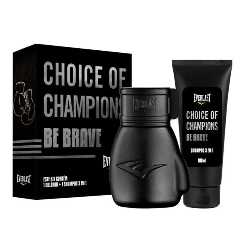 KIT EVERLAST BE BRAVE ( PERFUME 100 ML + SHAMPOO 100 ML )