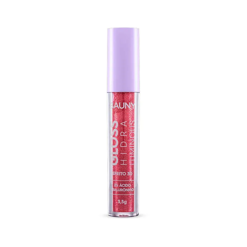 GLOSS HIDRA LUMINOUS 3D - CHIC GLOW - BAUNY COSMéTICOS