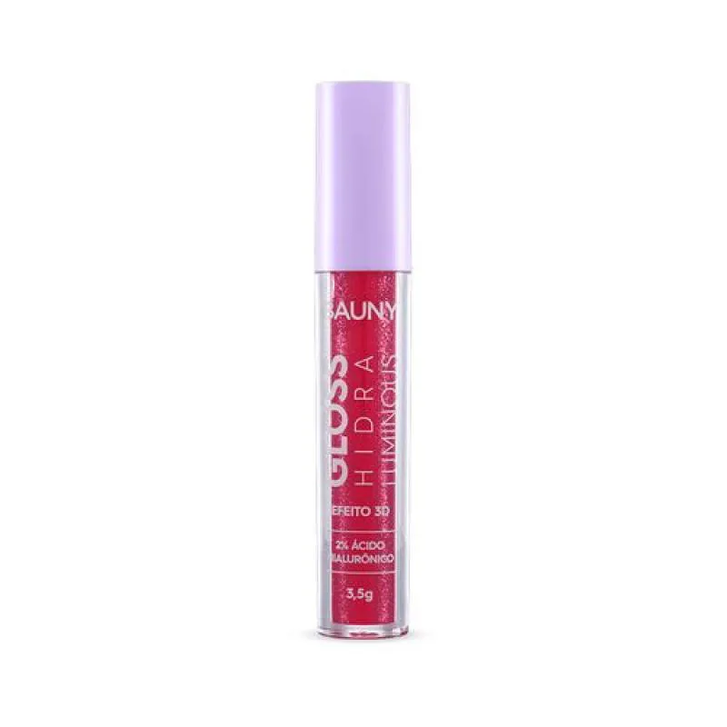 GLOSS HIDRA LUMINOUS 3D - BLOSSOM GLOW - BAUNY COSMéTICOS