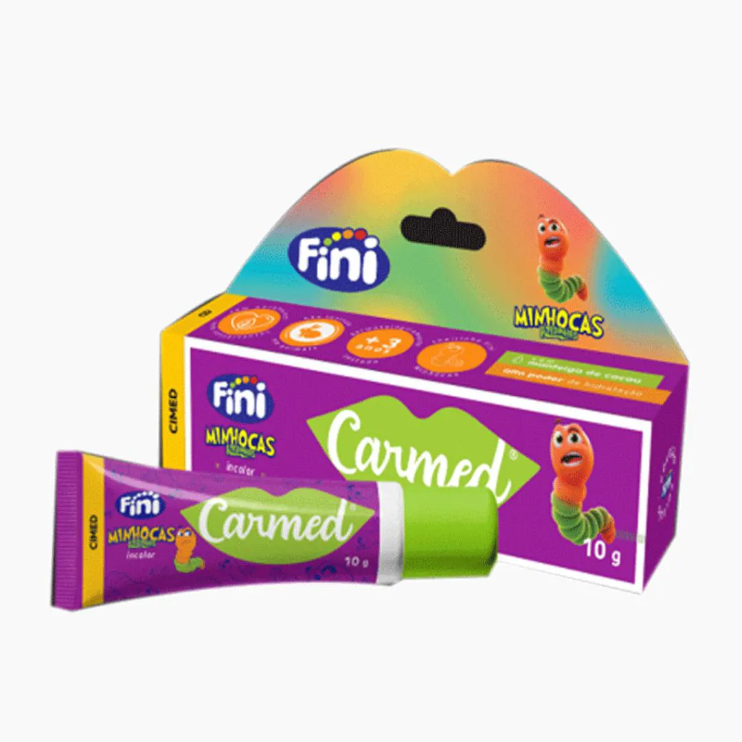 HIDRATANTE LABIAL CARMED FINI MINHOCAS - 10G