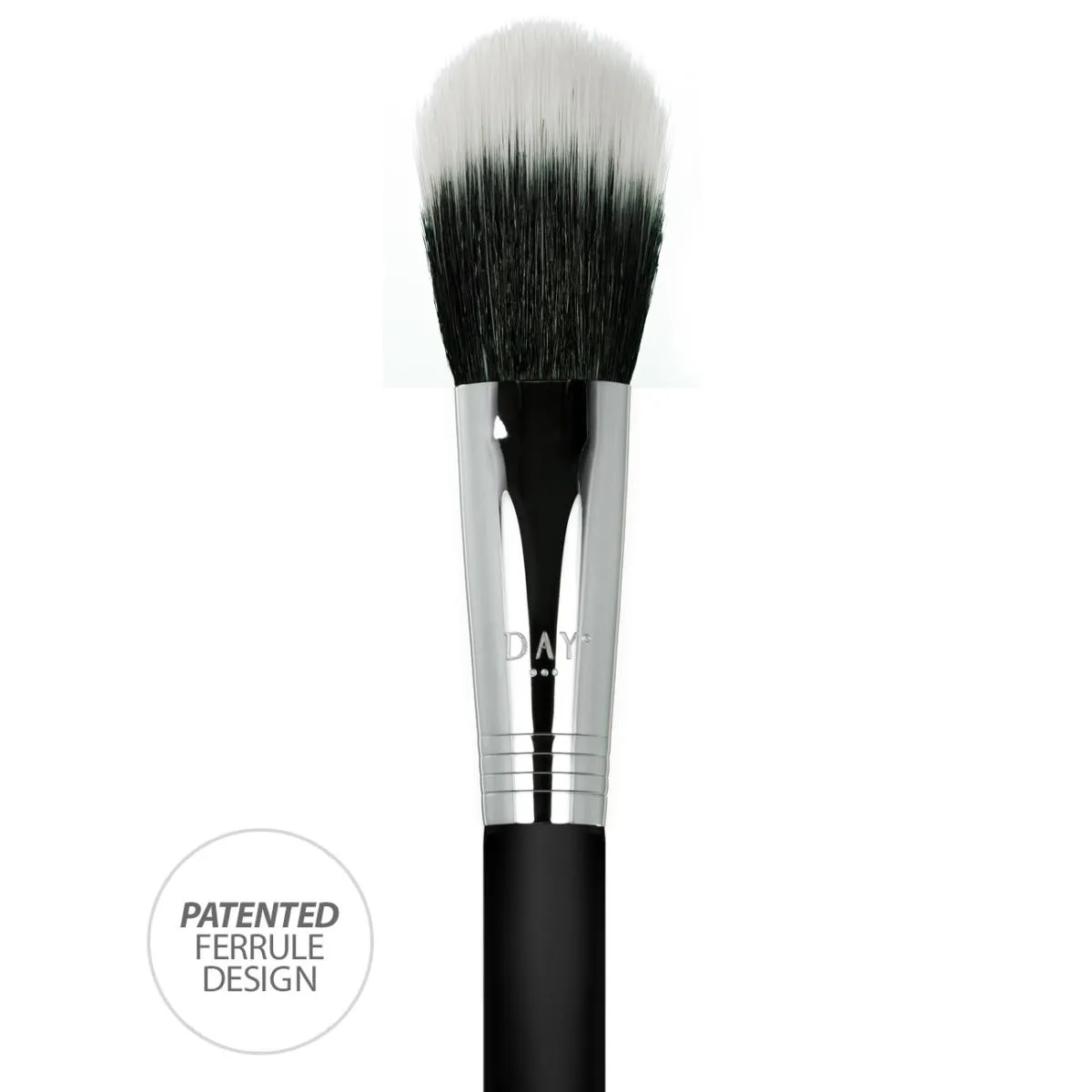 PINCEL DUO FIBER CHATO PEQUENO F08 - DAYMAKEUP
