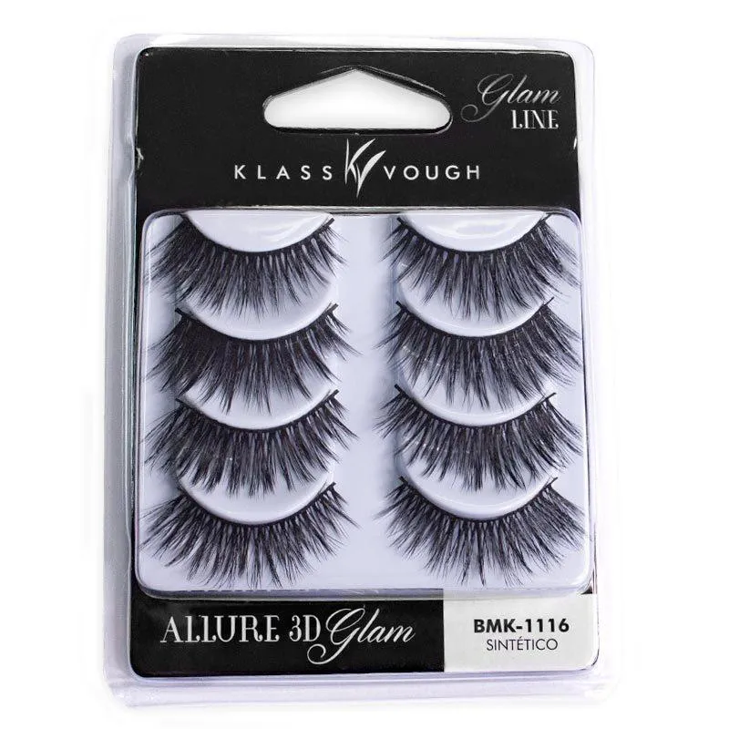 CíLIOS POSTIçOS GLAM LINE - ALLURE 3D - KLASS VOUGH