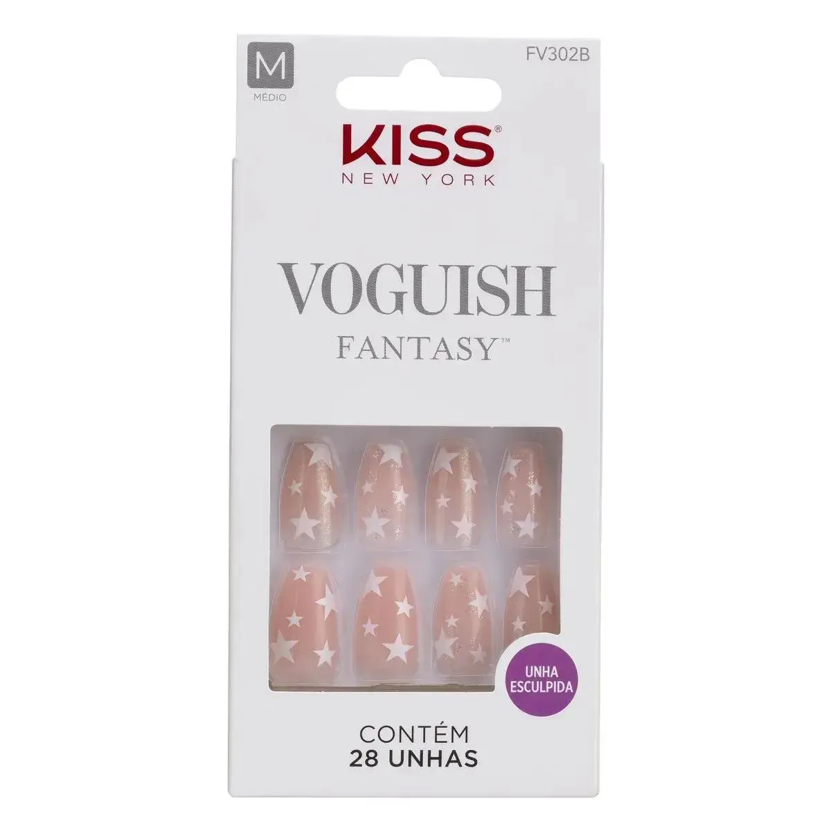UNHA POSTIçA VOGUISH FANTASY IN THE STARS - KISS NEW YORK