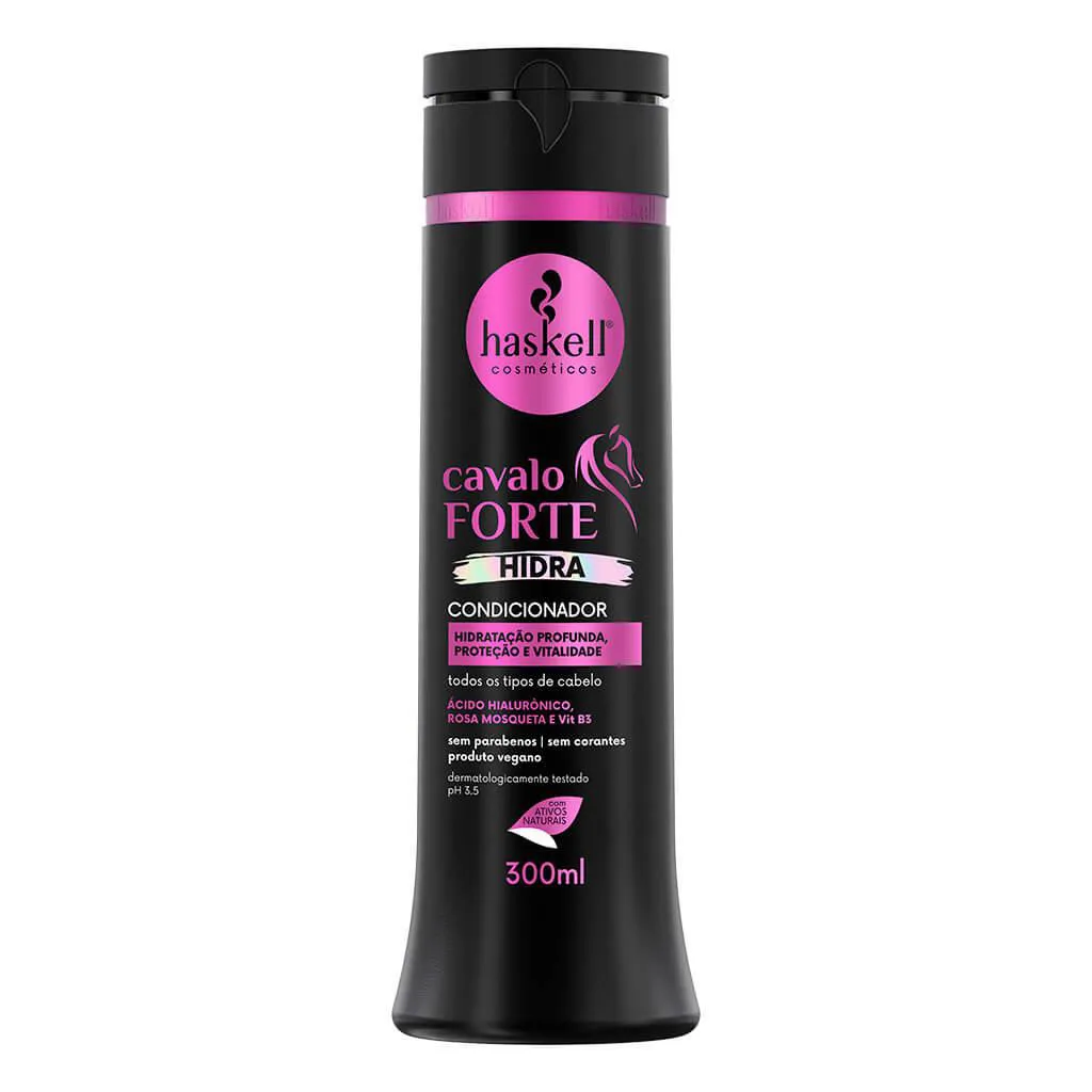 CONDICIONADOR CAVALO FORTE HIDRA 300ML - HASKELL COSMéTICOS