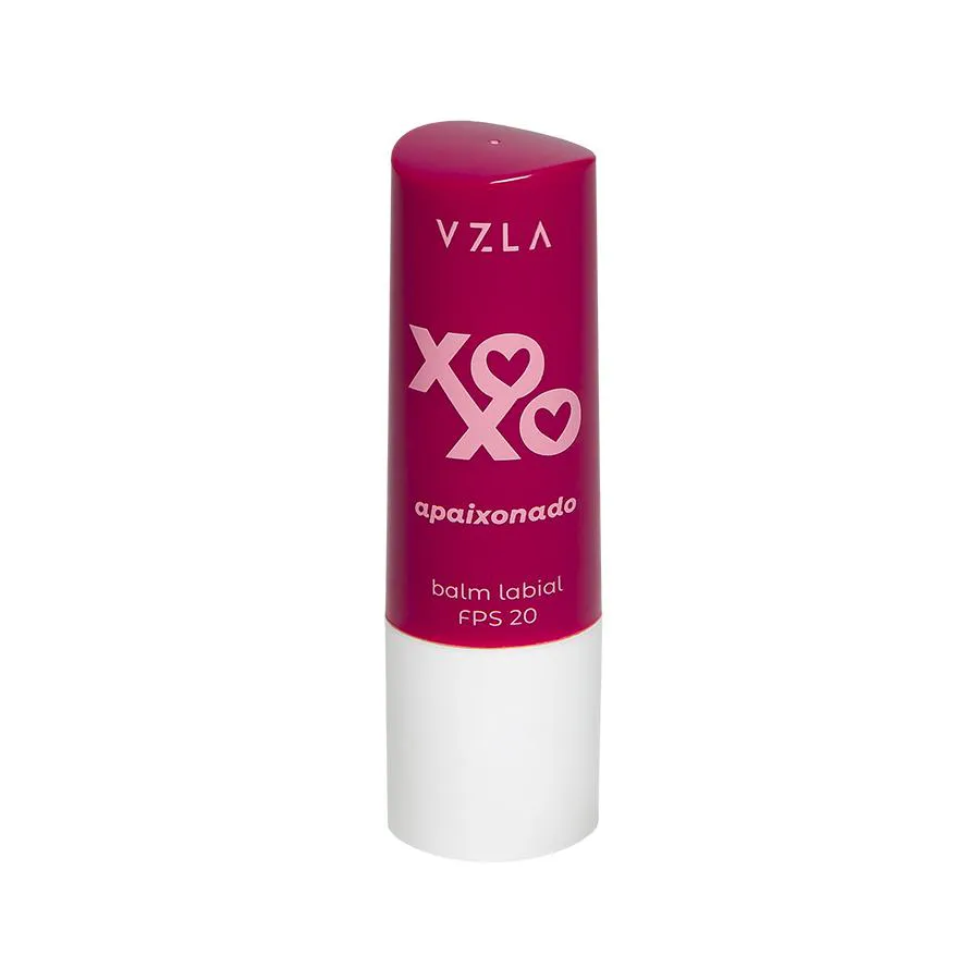BALM LABIAL XOXO FPS 20 - APAIXONADO - VIZZELA