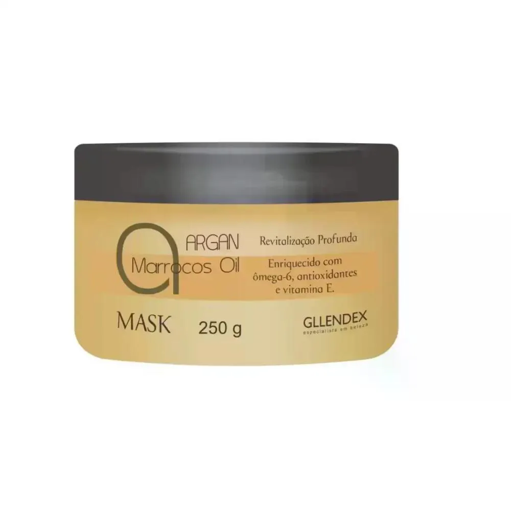 MáSCARA ARGAN MARROCOS OIL GLLENDEX 250G